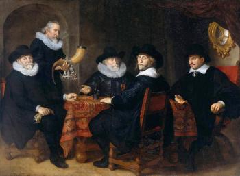 霍弗特 特尼斯 弗林尅 Four Governors of the Arquebusiers Civic Guard, Amsterdam